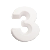 

Hot Sale Silicone Number Shape Cake Mould For Birthday And Anniversary Number 3