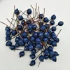 100 Pcs Artificial Blue Berries Stems for DIY and Christmas Crafts Holiday Home Decor