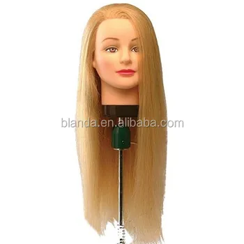 Cheap Hair Mannequin Head 100 Human Hairdresser Mannequin Head For