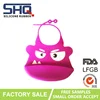 Wholesale Cute FDA approval Waterproof Big Pocket With Openning Food Catcher baby bib