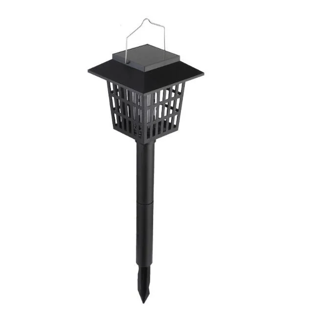 

Solar Mosquito Repellent Lighting Repellent Dual-use Plastic led mosquito repellent Mosquito lamp Waterproof outdoor special, Black