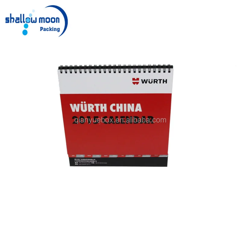 Wholesale offset printing service for wall calendar 2020