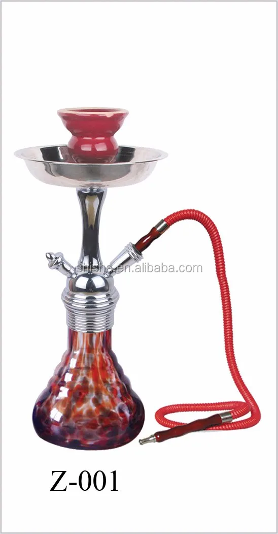 Factory Sale Good Quality Zinc Alloy Pencil Hookah With Handmade Shisha Glass Buy Zinc Hookah