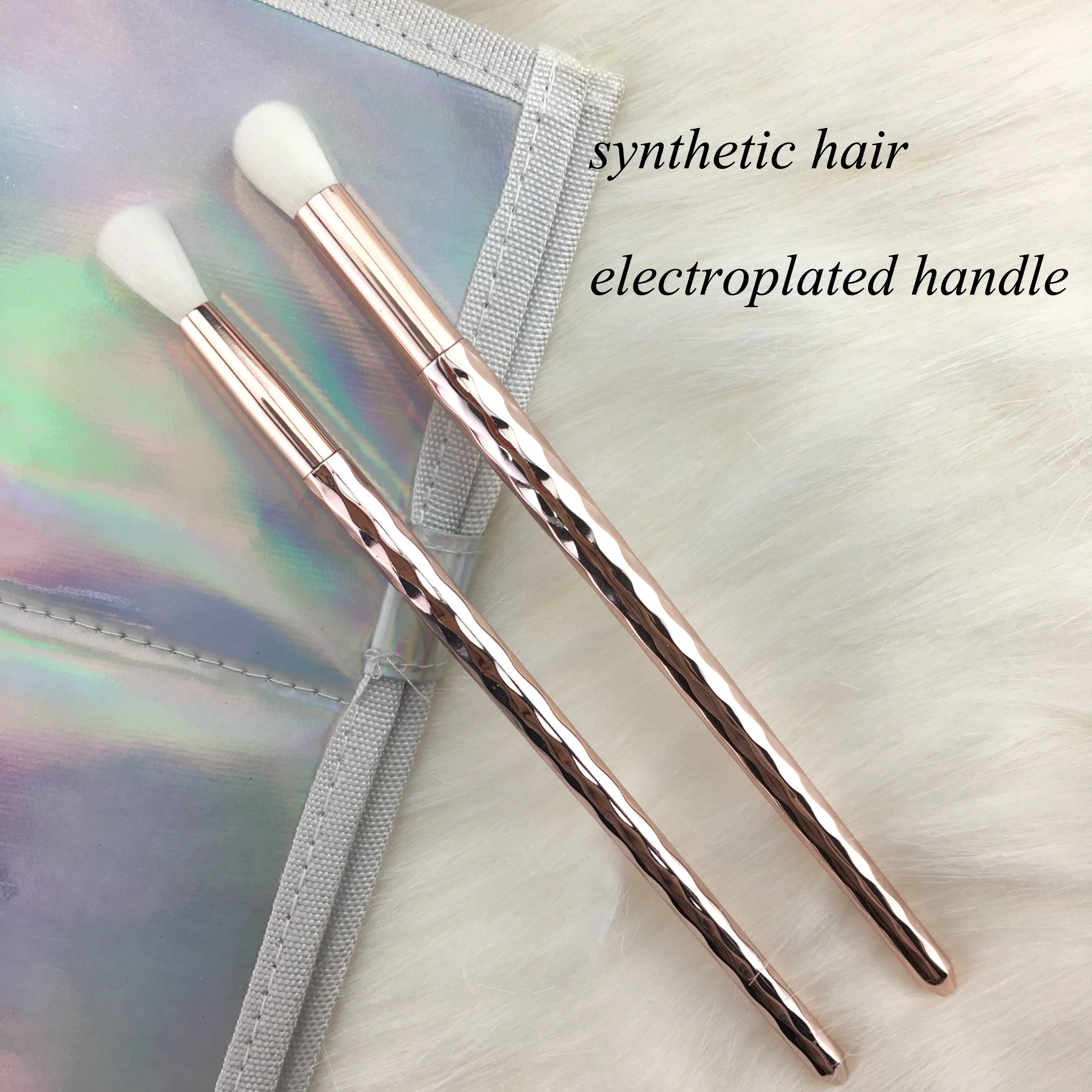 small tapered eye shadow foundation private label single eyes pink eyeshadow fluffy blending brush
