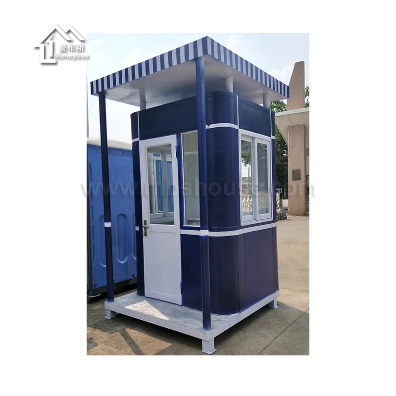 Prefabricated Outdoor Security Guard house/Sentry Box, View Luxury