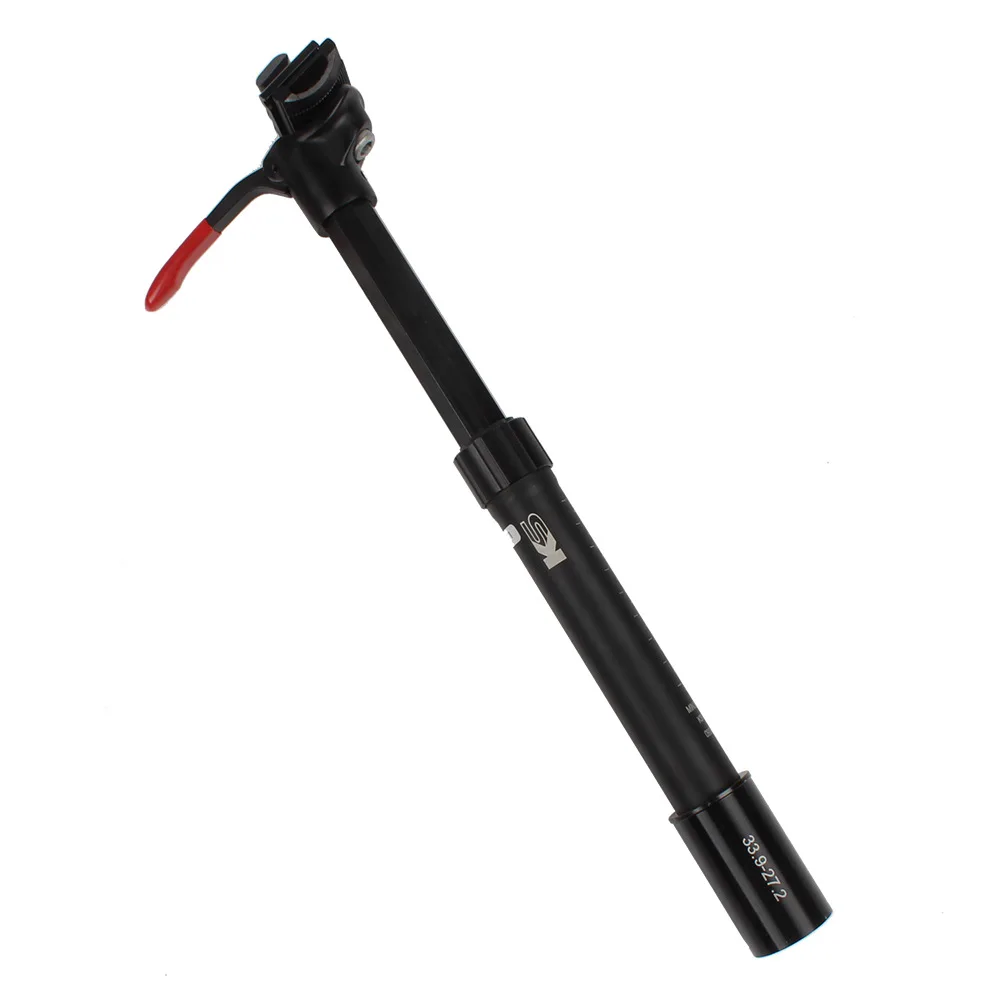 

KindShock KS MTB Road Bicycle Oil Pressure Suspension Seatpost Hand Control Lifting Bike SeatTube 27.2/30.8/31.6mm free shipping, Black