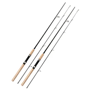SQ005 Wholesale High Quality PV Handle Carbon Fiber Portable Hooks Fishing Rod Pole Set 1.8-3.3m