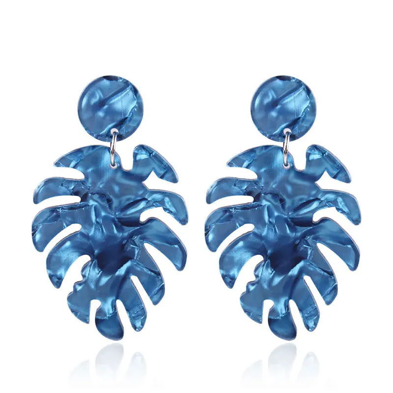 

Wholesale 60*37mm Personality Fashion Resin Drop Earrings for Women