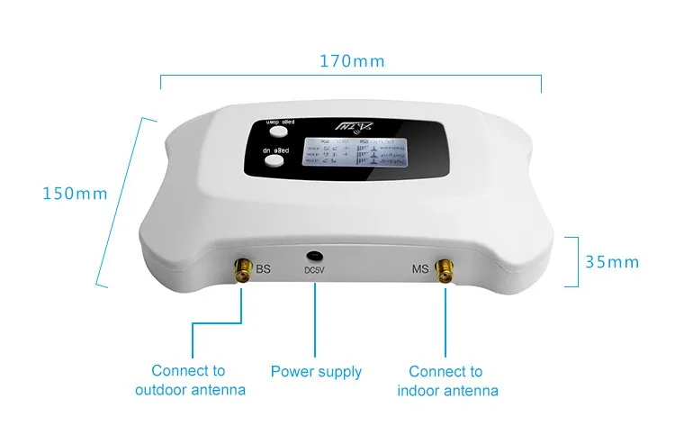 Cell phone blocker sharper image - High Gain 3g signal booster Repeater cell phone signal amplifier With Power Supply