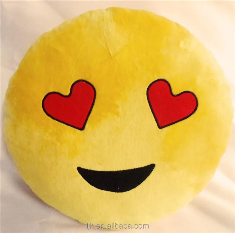 10 emoticon yang berbeda mewah Emoji  bantal Boneka  