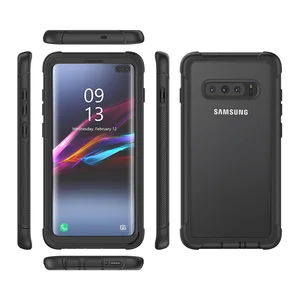 Full Body Shockproof Case Built Screen Protector Samsung Galaxy S10 Plus
