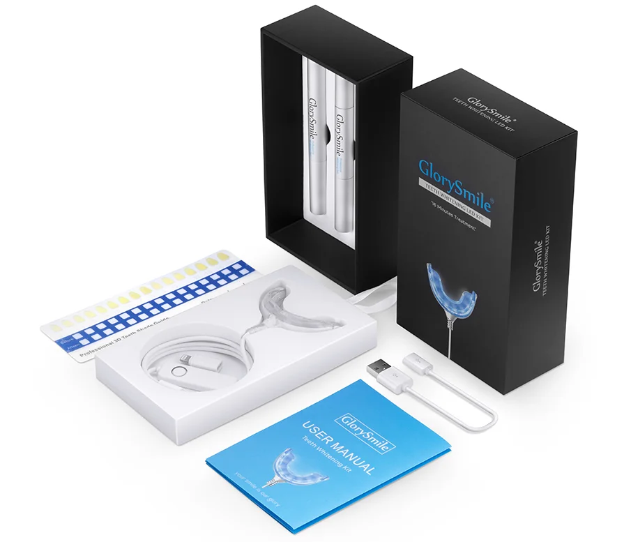 

2021 CE Registered Smartphone USB Teeth Whitening Kit Private Label Non Peroxide Kit Home Use