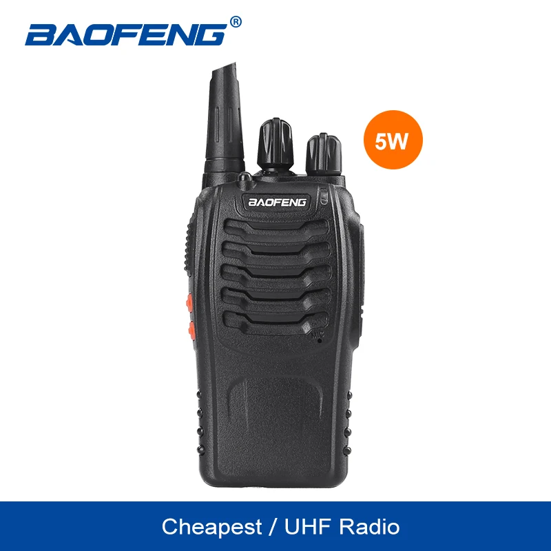 

Baofeng BF-888S radio walkie talkie 5W Handheld Pofung bf 888s UHF 400-470MHz talkie walkie headset free
