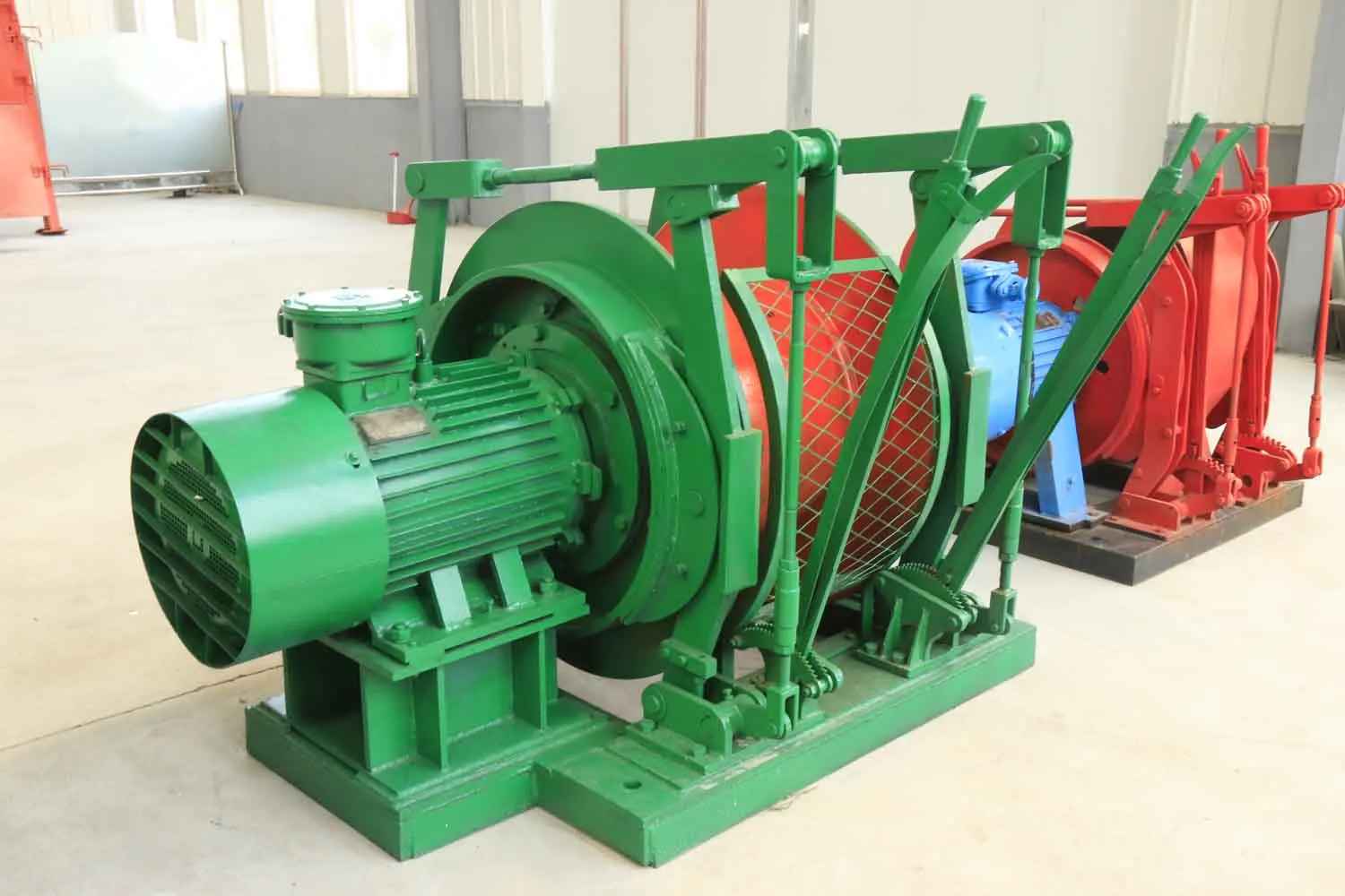 Mine Electric Hoist Winch Jsdb16 Type Twospeed Wire Rope Multi