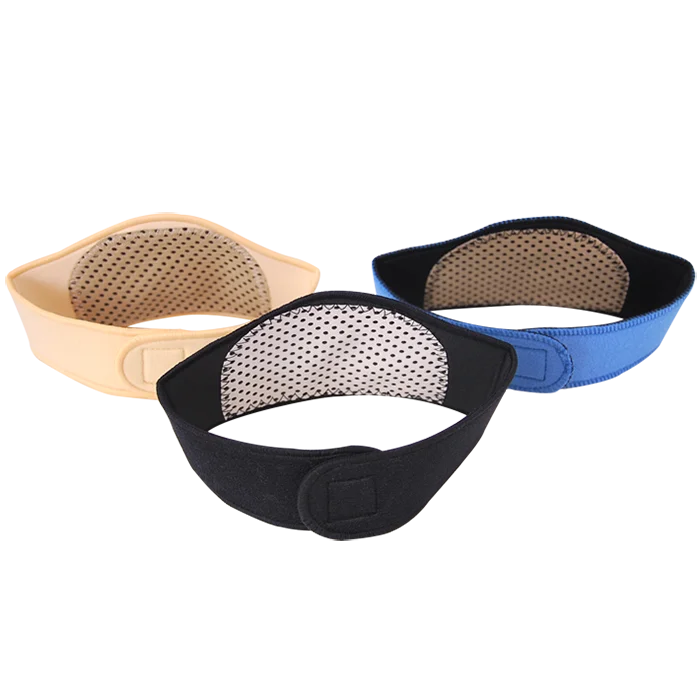 

Amazon New Style Adjustable Magnetic Free Sample Cervical Heated Neck Brace, Black,blue,skin