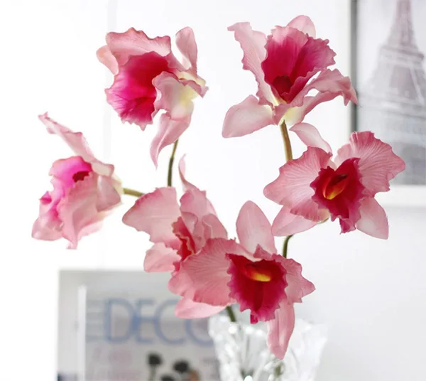 Real touch silk latex coated orchid 3 heads artificial colorful orchid (1).jpg