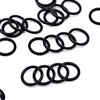 Different size color customer elastic colored big iir rubber oring