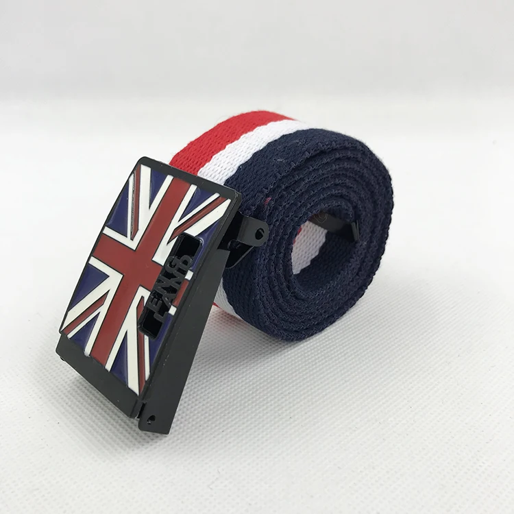 
High Quality Custom Logo Riggers Canvas Belts Waist Roll Army Web Outdoor Woven Fabric Nylon Belt 