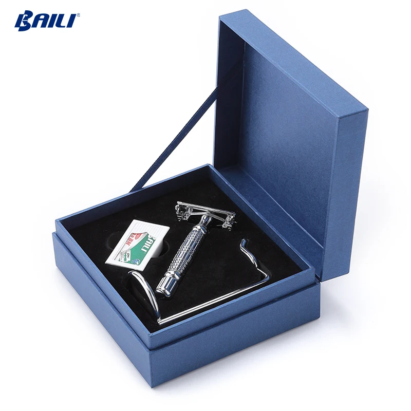 

Luxury Wet Shaving Gift Set Kit Double Edge Safety Razor