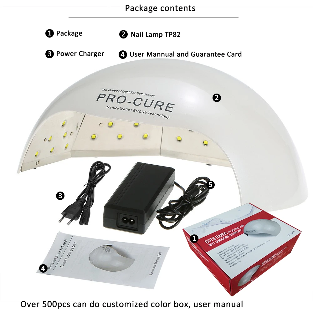 Beauty Salon Manicure Nail Gel Light 72w Led Nail Lamp For Uv Nails