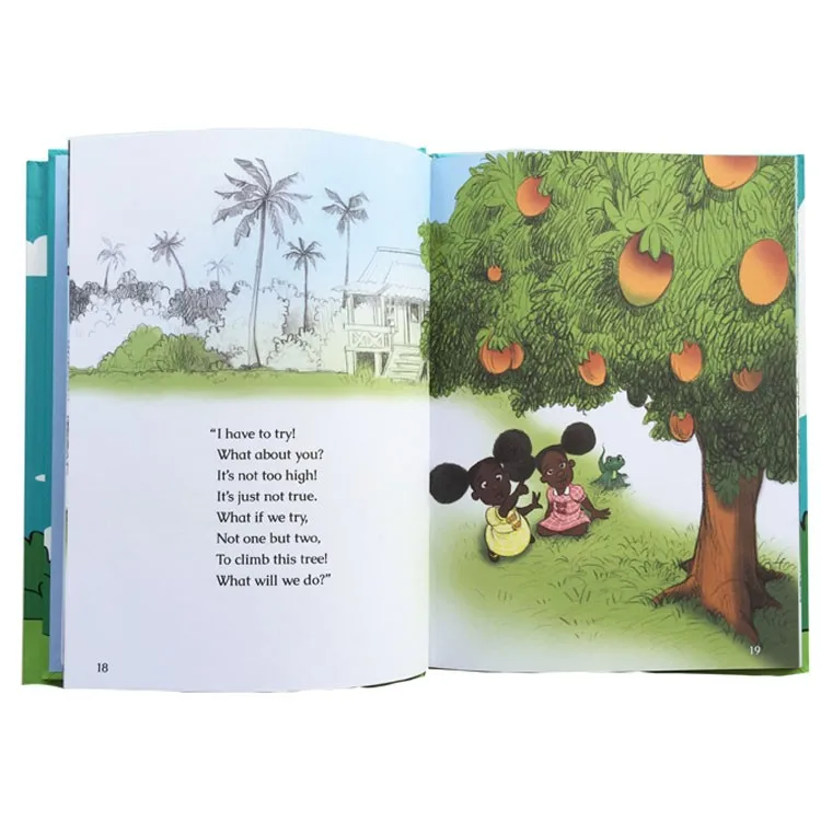 
Top Quality Children English storybooks Full Color Hardcover ChildrenBook 