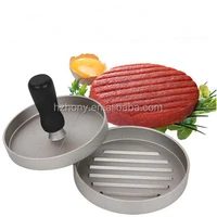 

Heavy Duty Non-Stick Aluminum Hamburger Burger Press, Perfect Hamburger Mold Ideal for BBQ