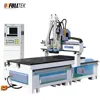 Double Heads Woodworking CNC Router For Wood Cabinet Panel
