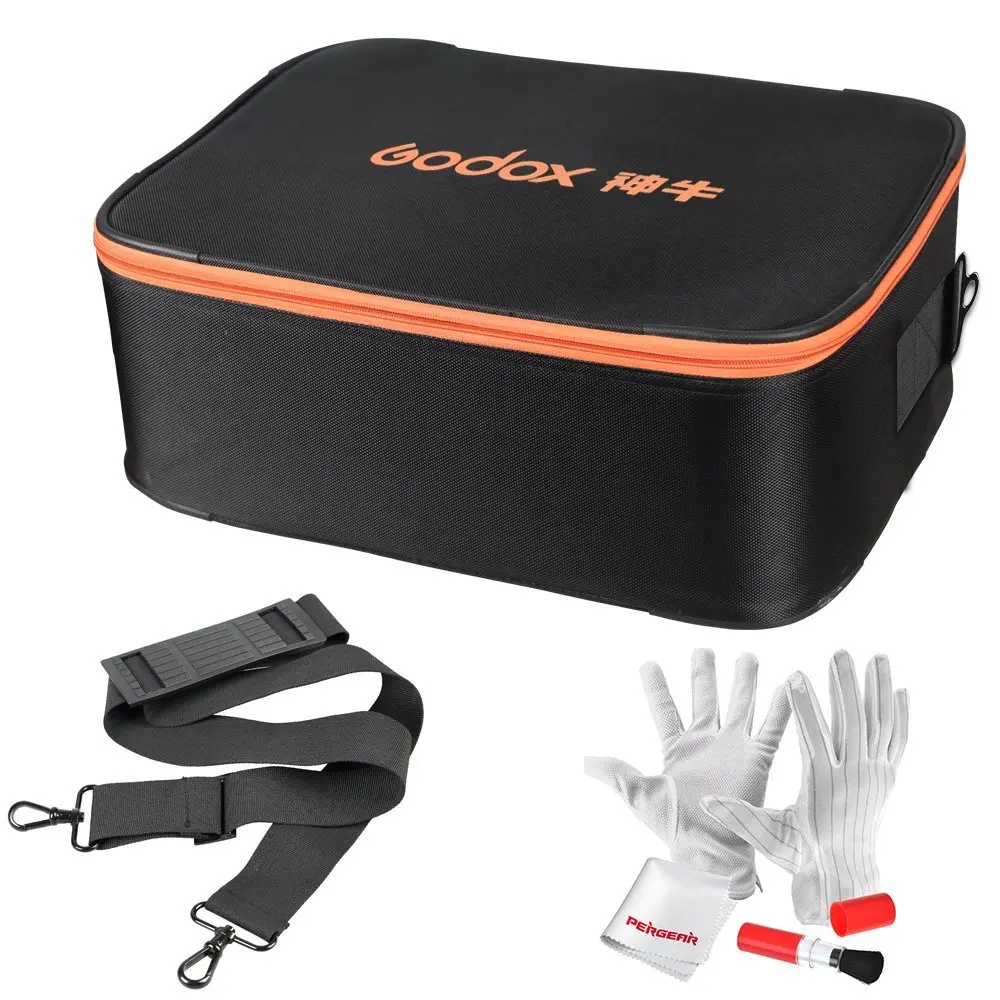 Get Quotations · Godox Portable Flash Storage Bag with Strap  16.5x12.2x5.9inch/42x31x15cm for