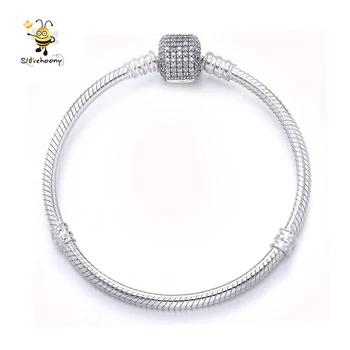 Jewelry Making Supplies Sterling Silver Bracelet W Clasp Signature Cz Paved Clic 1 Design Product On Alibaba Jewelry Making Supplies Sterling Silver