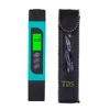 Digital Water Quality Monitor Tester Pen 0-9999PPM TDS Pocket Meter LCD Water Quality Monitor Tester Pens Thermometer TDS02