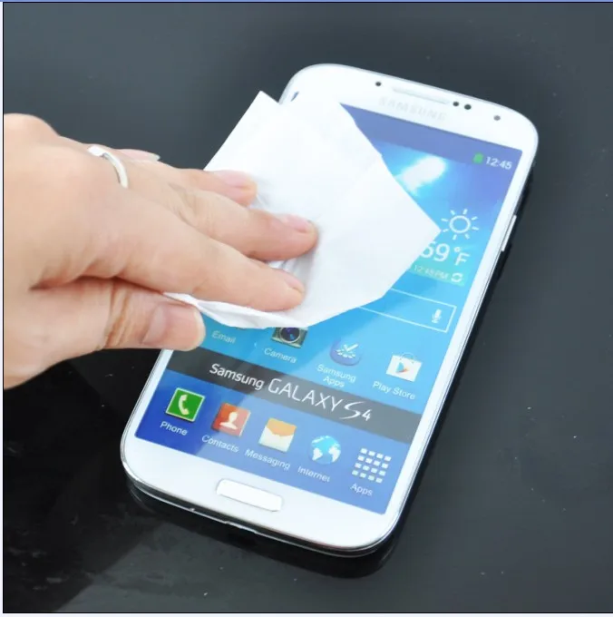 (hot) Alcohol Cleaning Wipes For Computer/ Mobile Phone Screen/eye