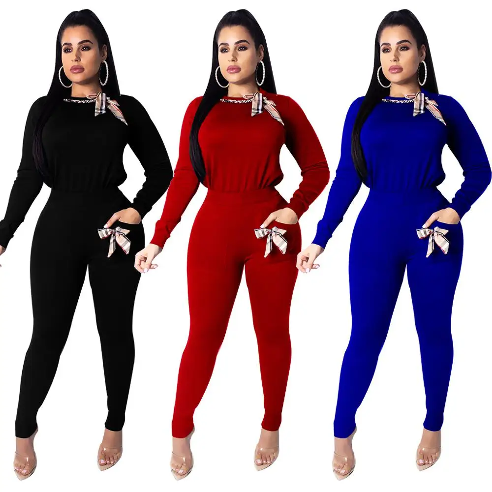 

latest design tracksuit two piece women set tracksuit