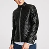 zipper opening men winter coat faux leather jaket michael jackson jackets