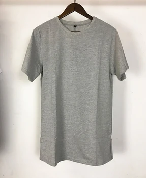 Grosshandel Lange T Shirt Bottom Plain Grau Weiss Schwarz Lange Blank T Hemd Manner 84 Cm Lange Buy Blank Hoch T Shirts Lange T Shirt Gross Leere T Shirts Product On Alibaba Com