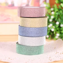 5pc decorative tape adhesive paper lot making art scotch floral sticky paper pink self adhesive sticker