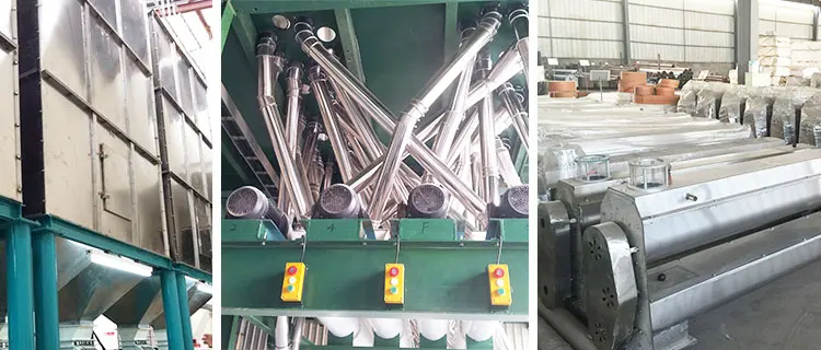 Running 200T automatic maize flour milling machine