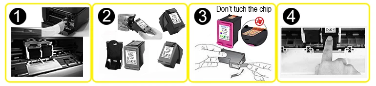 ink Cartridges install