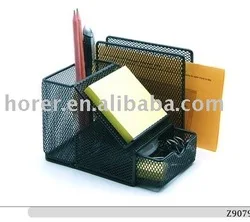 wire mesh office desk organizer