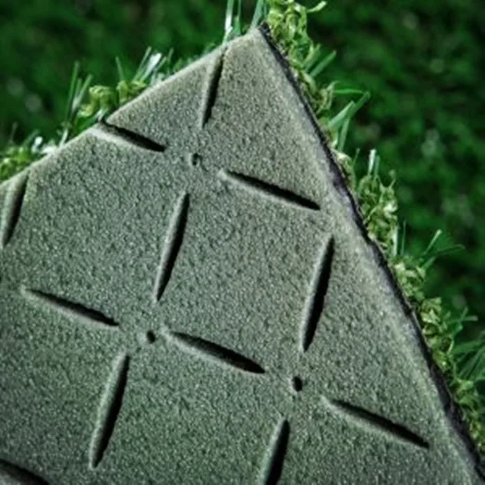 

ENOCH artificial grass underlay shock pad 10mm for outdoor football fields, Black,green