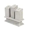 New style rings jewelry holder wholesale gray velvet jewellery display rack
