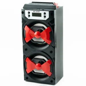 Mini Portable 4 inch Wooden Bluetooth Speaker