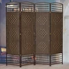 Solid Wood Wall Soundproof Folding Door Accordion Room Divider