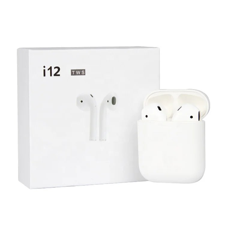 

2019 Hot Selling Tws Wireless Headphone Wholesale i12 tws Stereo Double Headset Cheap Mini in-Ear Wireless Earphone