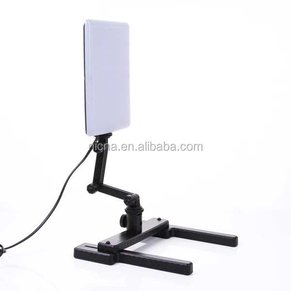 

CN-T96 5600K 18W 96 PCS Studio LED Light Lamp w/ Adjustable Arm & Bracket Stand
