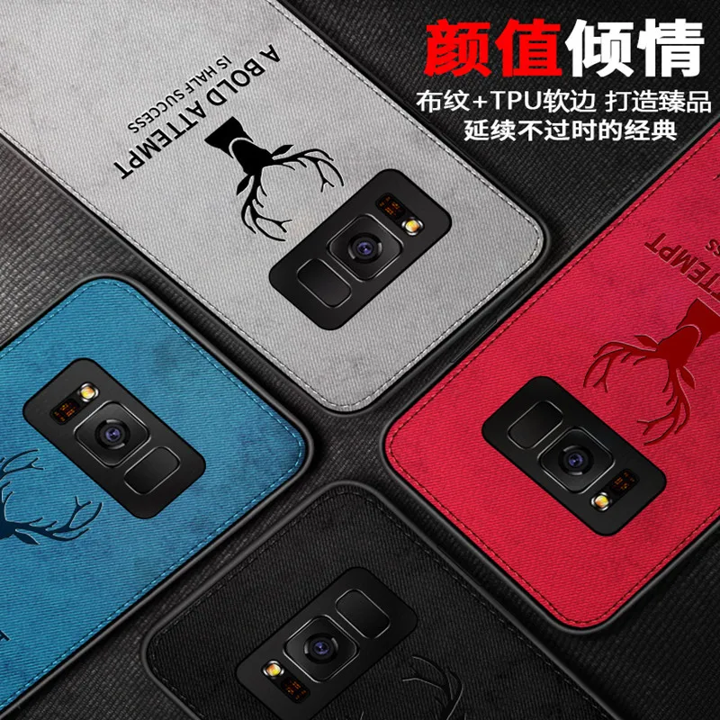 

Ultra-thin Shockproof Soft Silicone Matte Batman Christmas Deer Case For Samsung Galaxy m10 s9 s10 Plus m20 Original Cover, Multiple colors