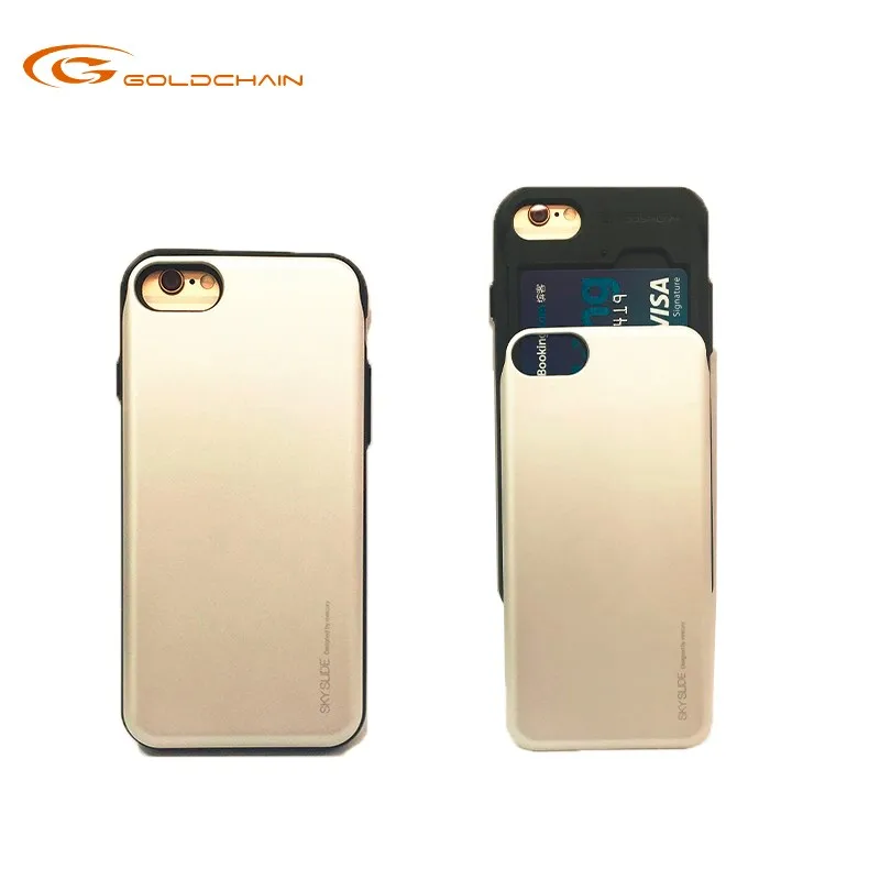 

Goospery skyslide bumper business card case for iphone