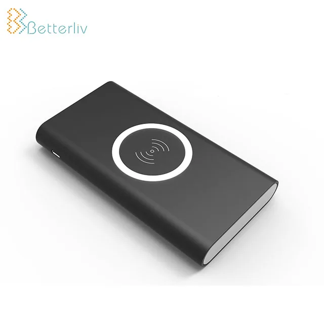

2019 New arrival Qi 10000mah power bank wireless charger for iphone