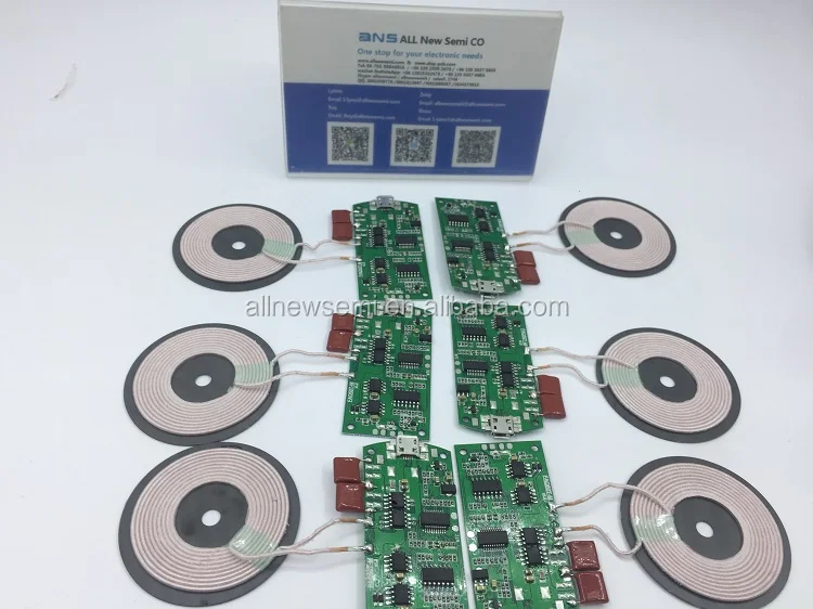 Round Charging Receiver For S3 Wireless Pad Mobile Charger Pcb Circuit Board