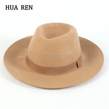 broad brimmed felt hat