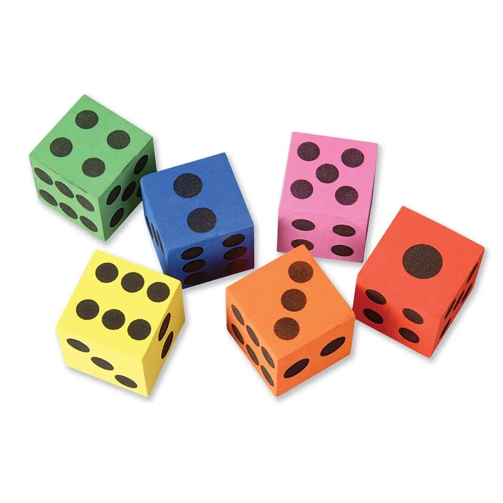 Custom Eva Patterned Foam Dice Foam Sponge Blocks Buy Custom Foam